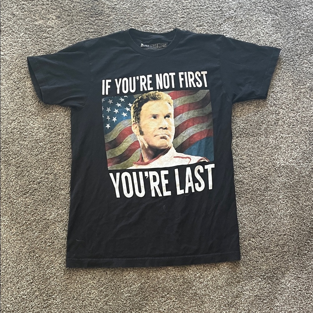 Talladega Nights black T-Shirt